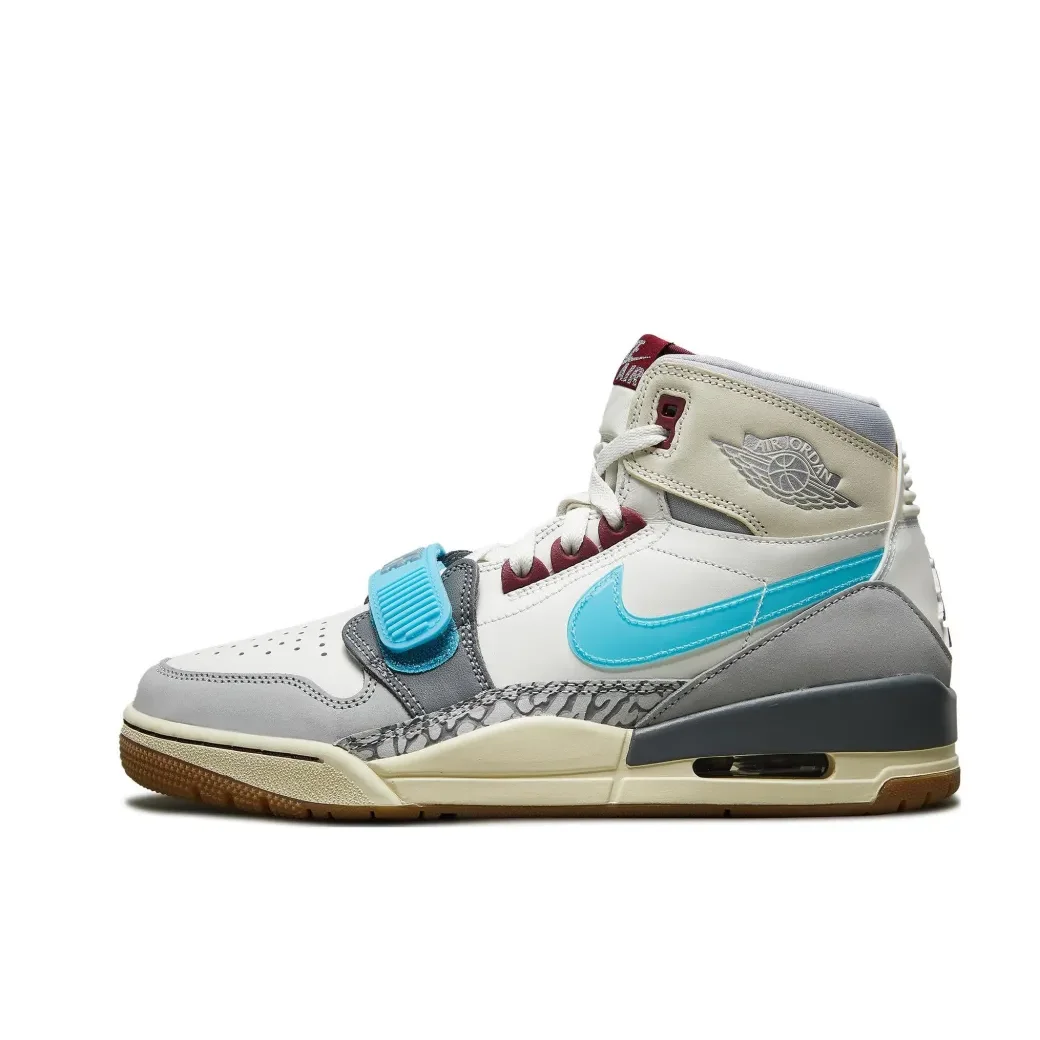 Nike AIR JORDAN LEGACY 312 high Man sneakers Lightweight Cushioning Basketball Shoes Casual and comfortable sneakers ash gray