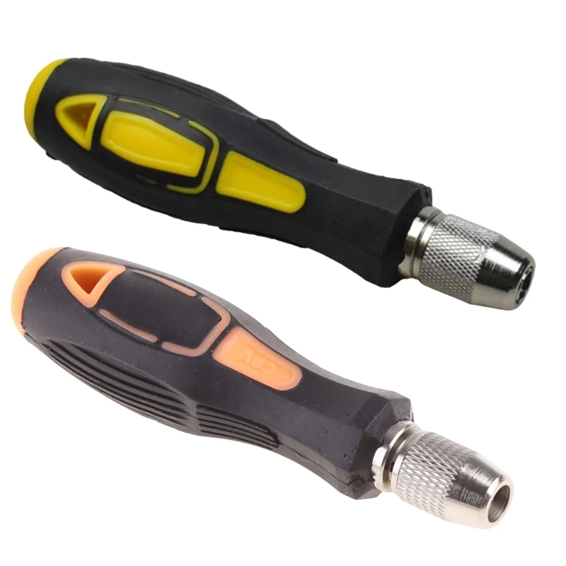 

801 802 Screwdriver Bit Handle Round Electric Screwdrivers For 5MM 6MM Hole Hardened Self Locking Holder Wear Resistant
