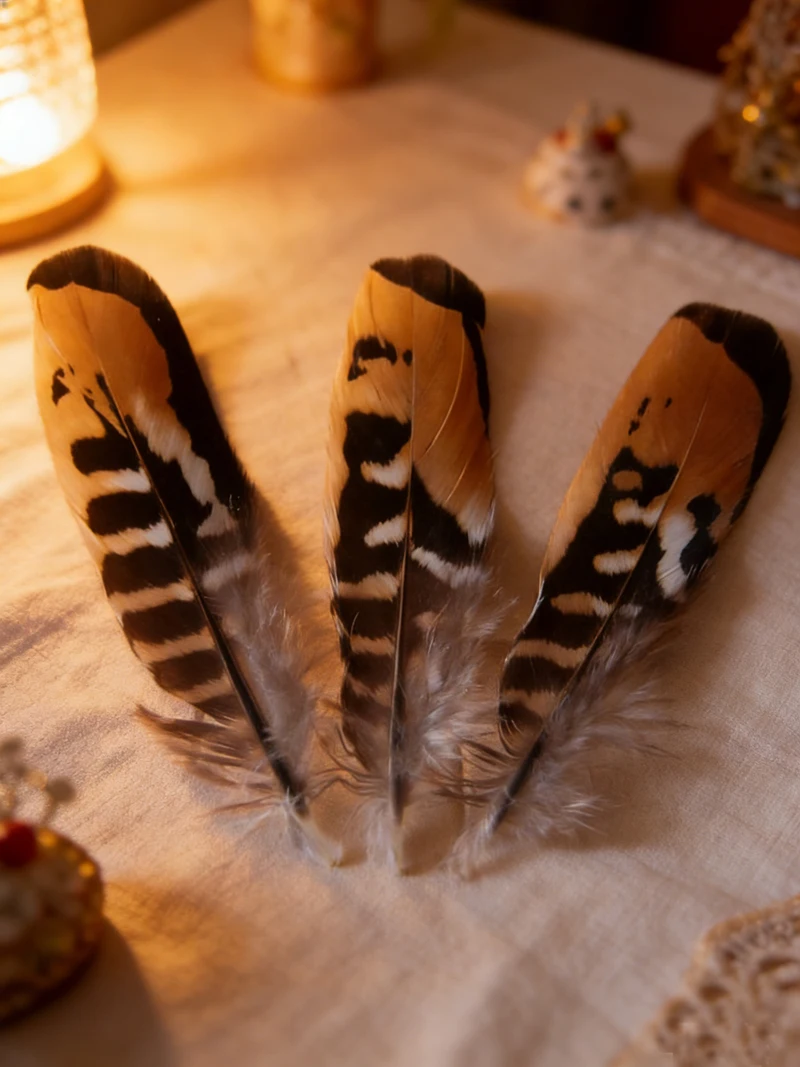 50Pcs/Lot Nature Brown&Yellow REEVES VENERY PHEASANT WING FEATHERS, Loose Reeves Quill Feathers, Plumas Para Manualidades