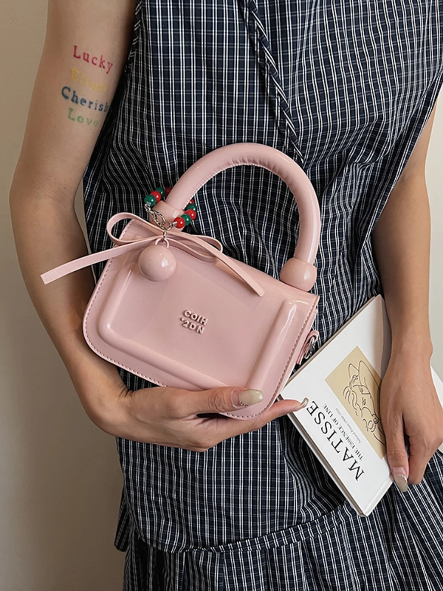 

Faionable Small Square Bag Women's Gift Handbag 2025 New Luxury Unique High-End Feelings Crossbody Handbag Sli Ladies Bag