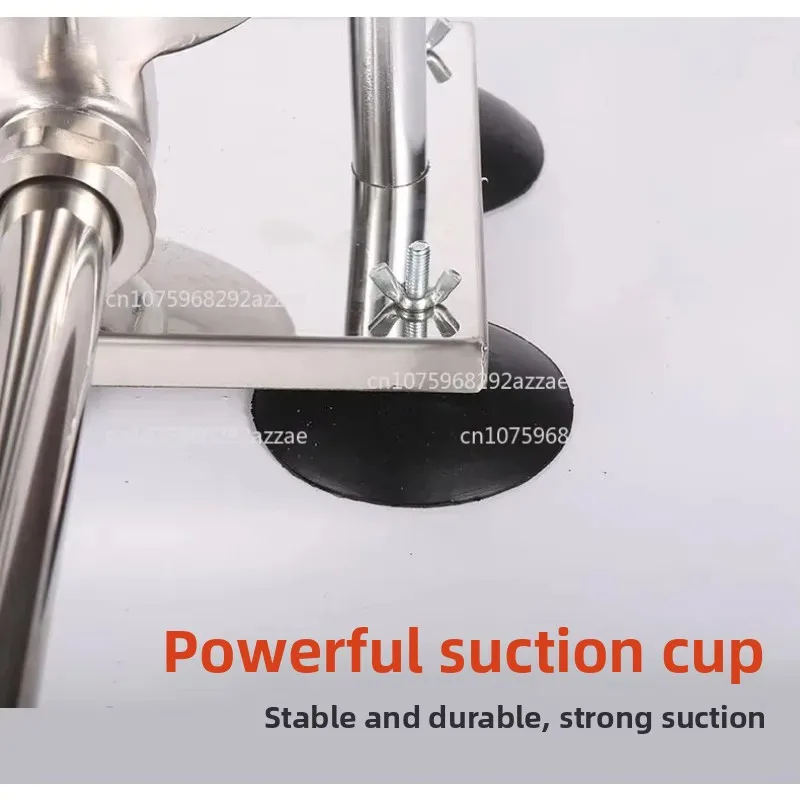 Manual Sausage Stuffer A Cross-border Bestseller: Suction Cup Style Stainless Steel Commercial-grade Hand-operated Sausage Maker