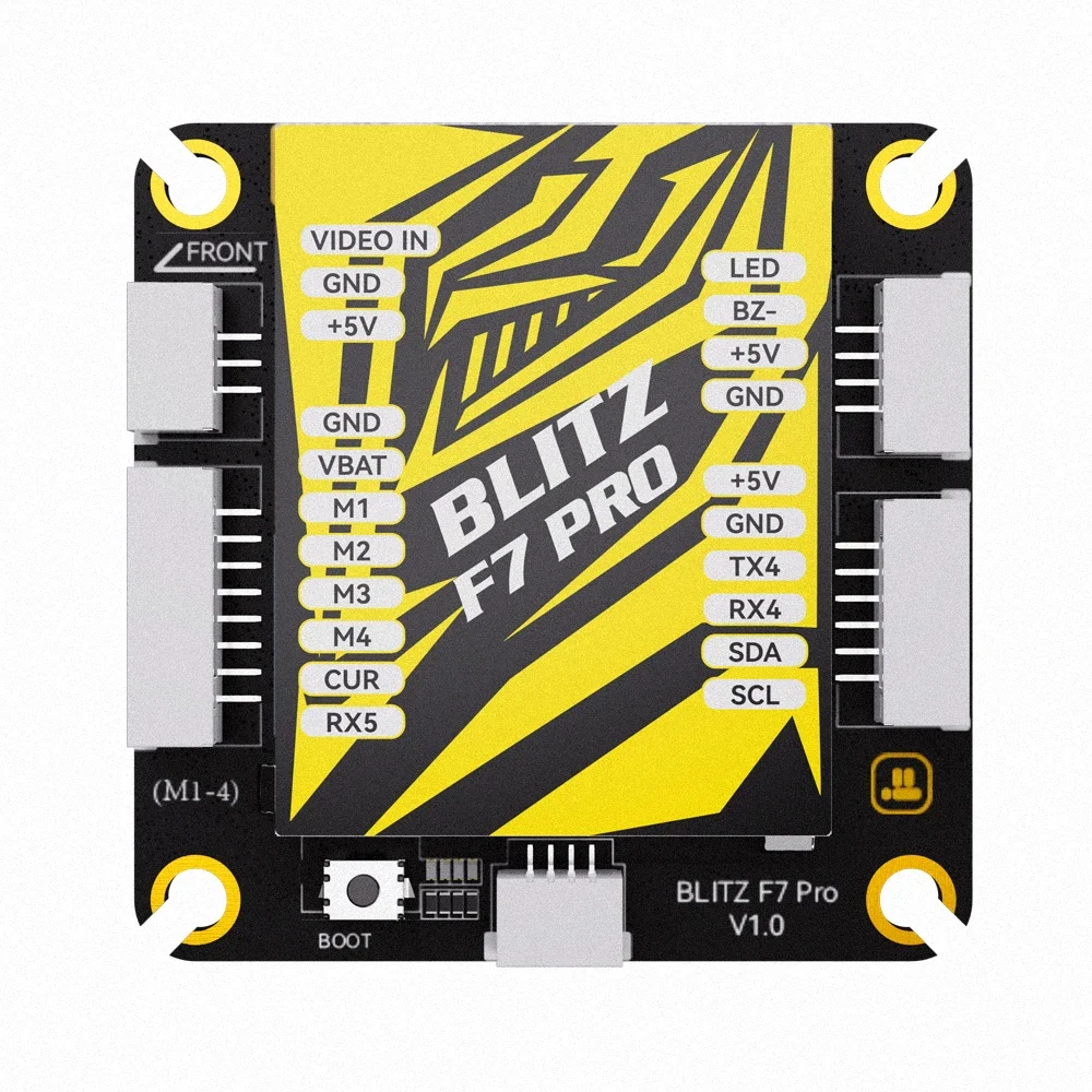 

IFlight BLITZ F7 Pro Flight Controller 35X35mm 4-8S BMI270 F722 512MB BlackBox for FPV Freestyle Taurus X8 Pro Cinelifter