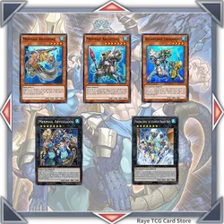 70 Pcs Mermail Atlantia Yugioh Card Game Deck Easy Play Not Original Master Duel DIY Deck MD