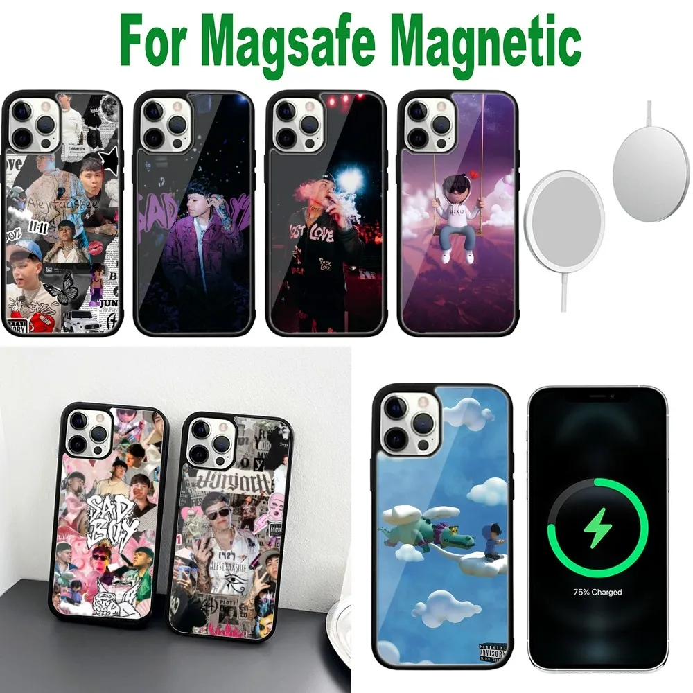 

Junior H Singer Phone Case For iPhone 16,15,14,13,12,11,Plus,Pro,Max,Mini Magsafe Magnetic Wireless Charging