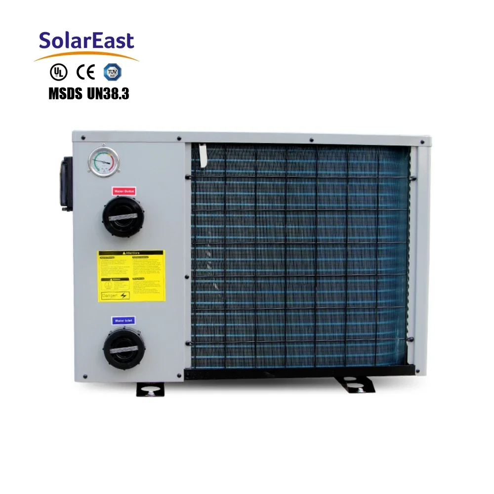 Aquecedor de água elétrico solar, Piscina autônoma, Bomba de aquecimento a ar, Ao ar livre, 7kW, 10kW, 13kW, 17kW, 220V, R32