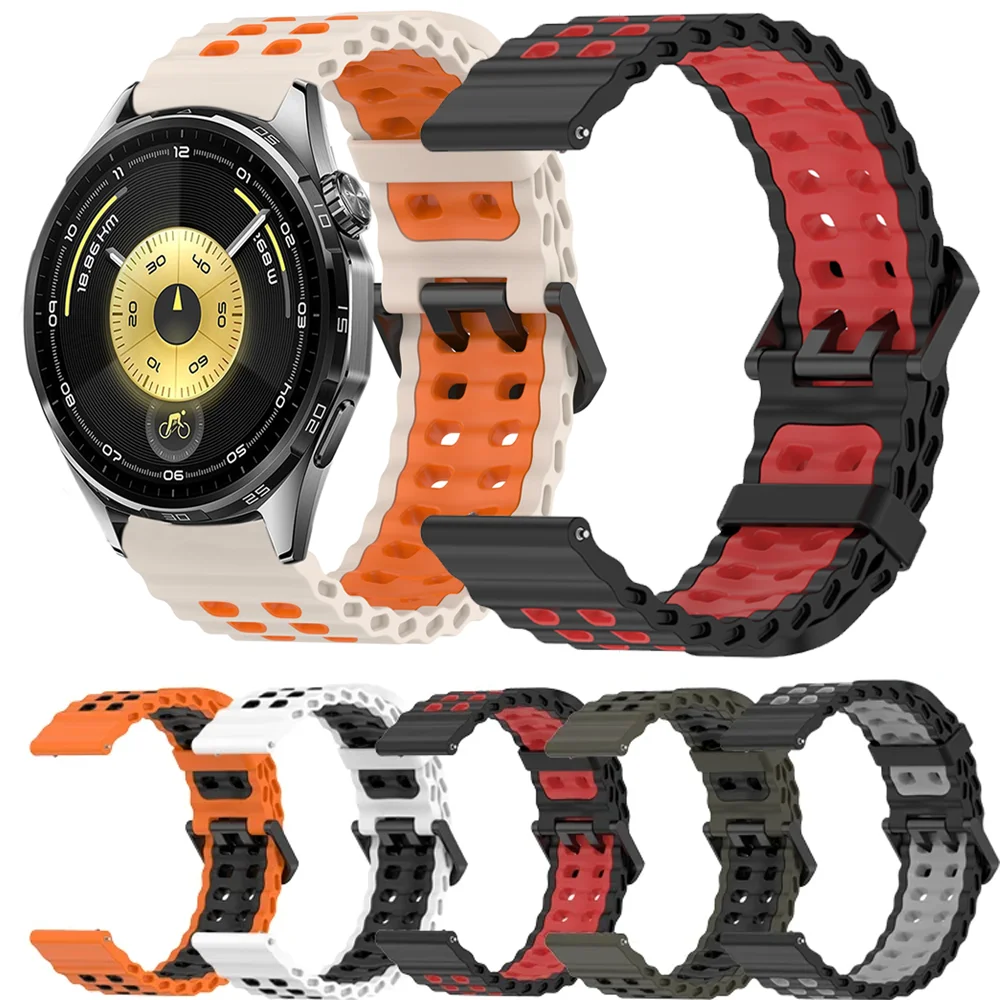 22Mm Ocean Silicone… - image