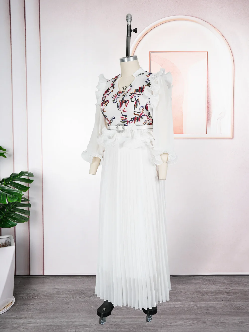 robes-africaines-tendance-pour-femmes-robe-longue-de-soiree-en-mousseline-brodee-dashiki-vetements-africains-ankara-kaftan-abaya-tenues-robe-de-soiree