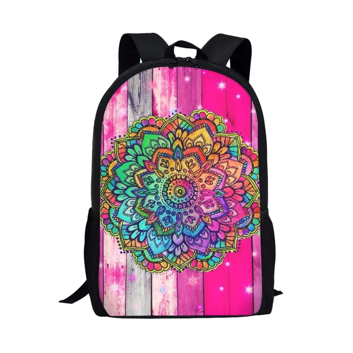 Fashion Mandala Orthopedics School Bags Kid Casual Backpack In Primary Schoolbag For Teenager Boys Girls Large Capacity Backpack