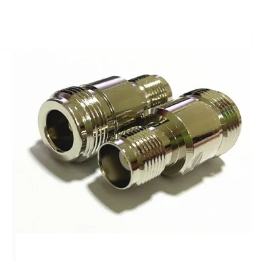 

2pcs Connector N Female to TNC Female jack Straight RF Coaxial Adapters high quality