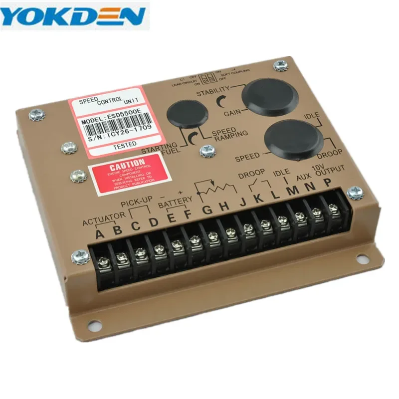 

Speed Control Board Controller ESD5500E Electronic Generator Speed Governor 5500E