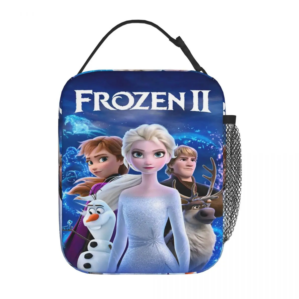 

Frozened Elsa Princess Insulated Lunch Bag Food Container Leakproof Cooler Thermal Lunch Boxes For Picnic