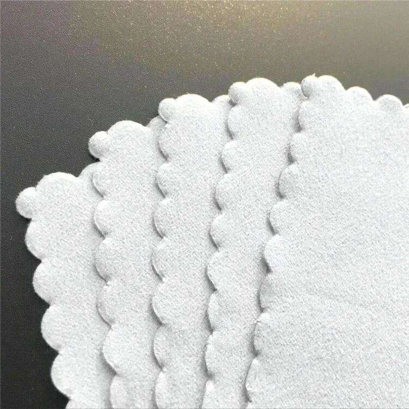 20pcs Ceramic Car Glass Coating Lint-Cloth Microfiber Cleaning Cloths 10*10cm Eyeglasses Washing Cloth