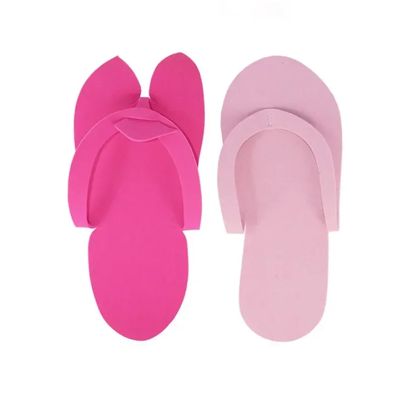 

36/48 Pairs Disposable Slippers Portable Travel Foam Shoes Eva Sandals Beach Spa Flip Flop Hotel Nail Salon Pedicure Tools
