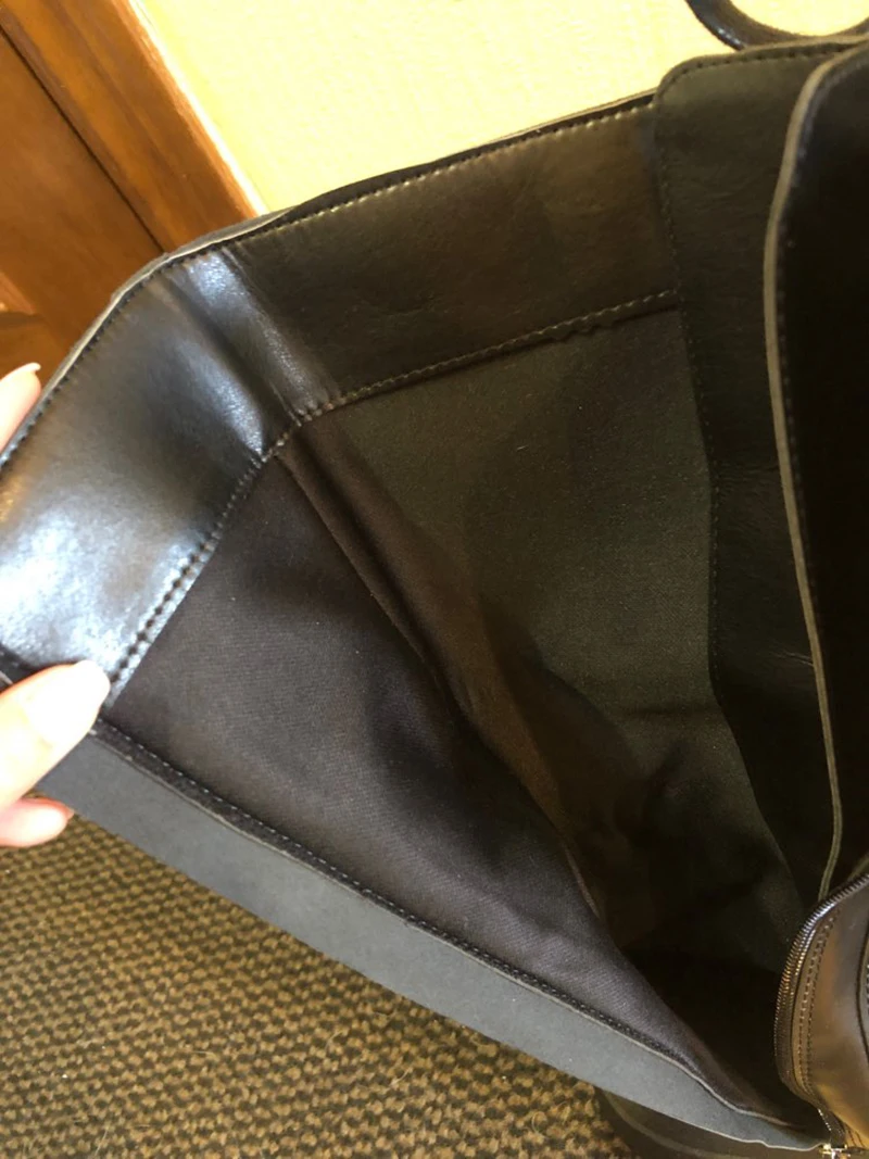 2025 Modische Chunky-Plateau-Motorradstiefel für Damen, Herbst-Winter PU-Leder Kniehohe Stiefel, Punk-Stil mit Dicker Sohle, Lange Botas – Detail 23