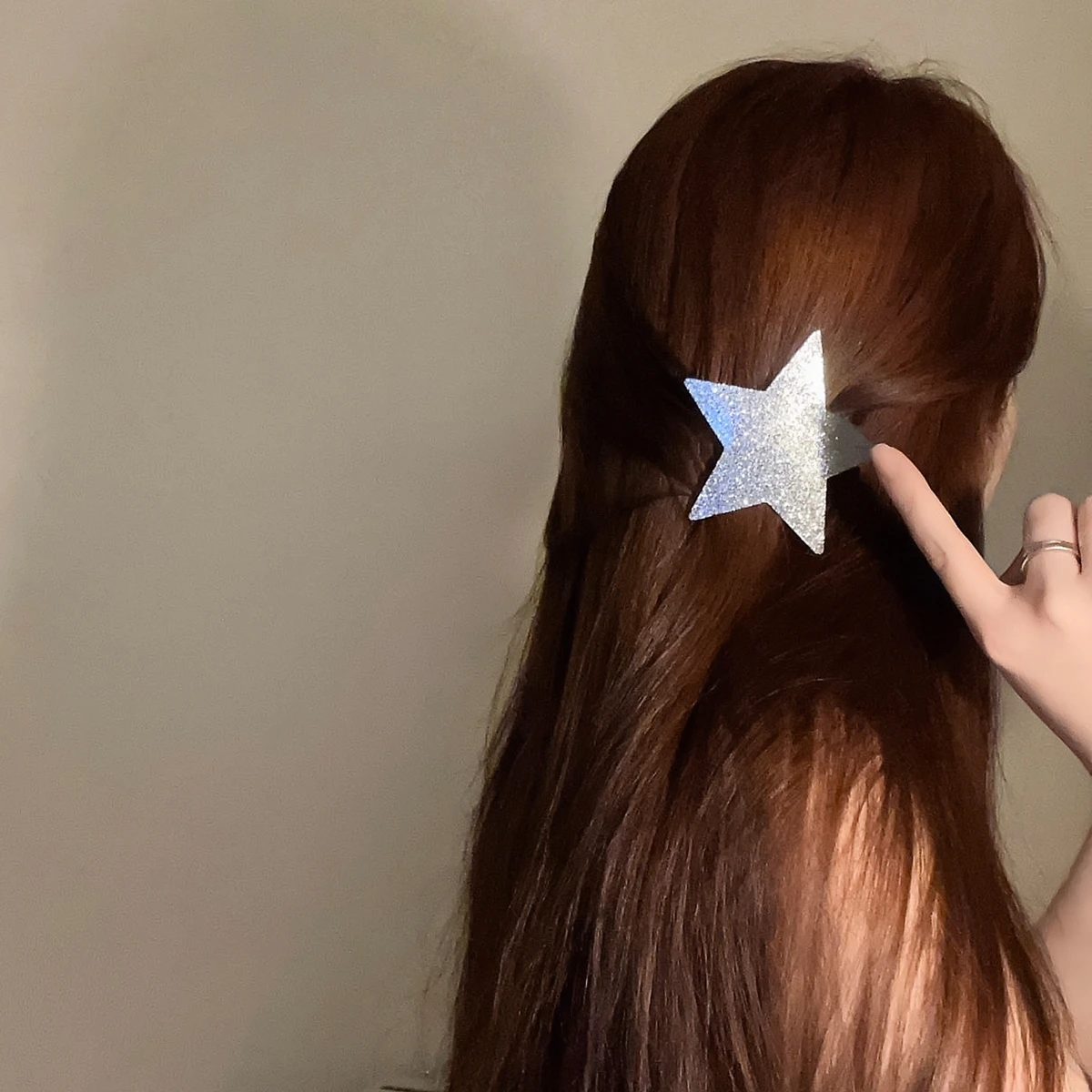 New Trendy Cool Shiny Star Hair Clips Y2k Accessories Punk Irregular Shiny Star Hairpin Party Korean Hair Accessory 샤이니 스타 헤어핀