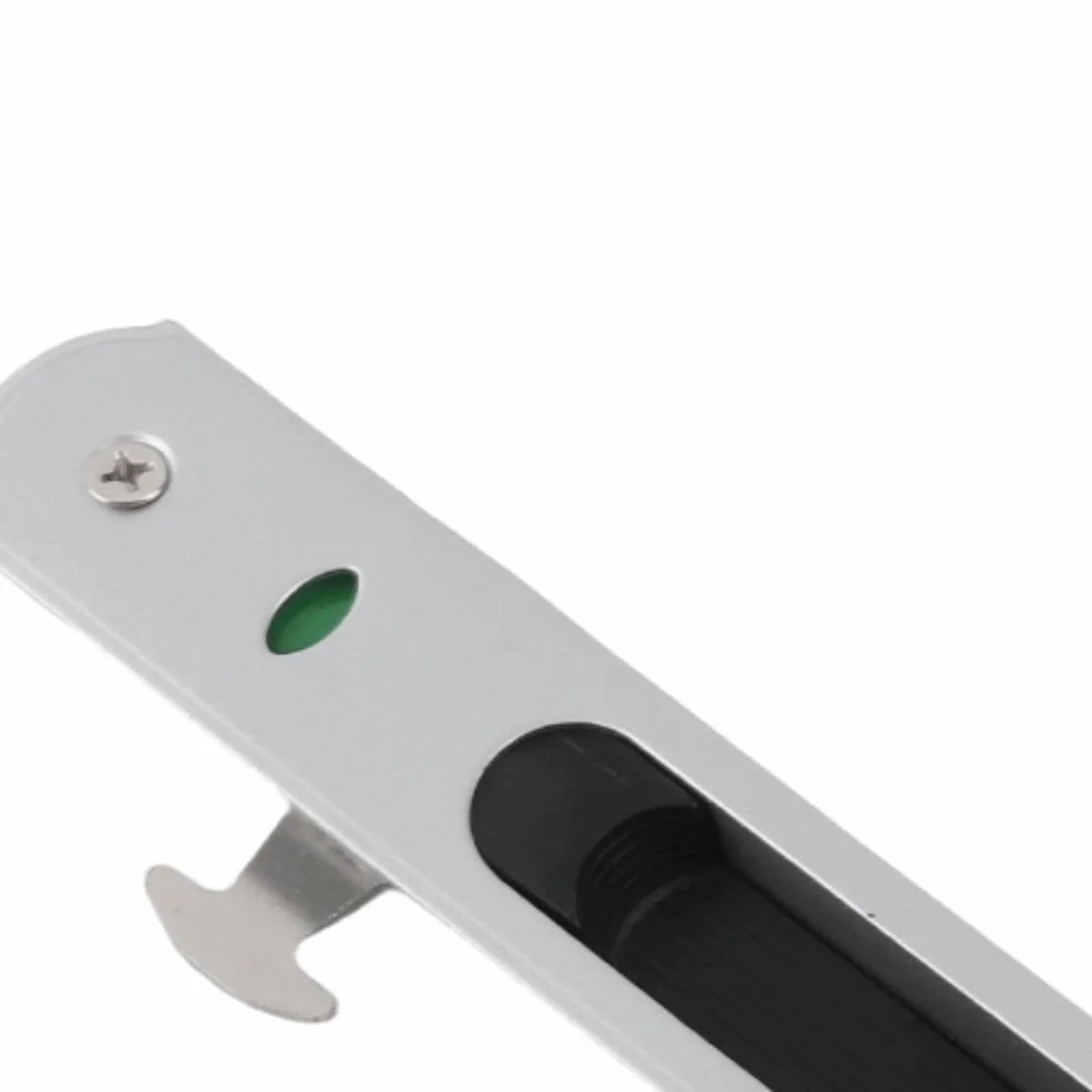 Modern Flush Mount Sliding Door Lock Keyed Lock Stainless steel Door Lock Catch Mortise Lock Handle Bathroom