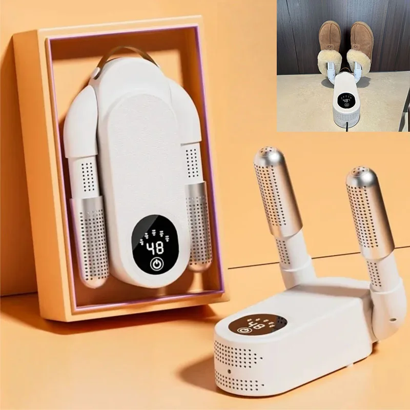

New Clothes Glove Shoe Dryer Machine 48 ° Constant Temperature Dehumidifier Shoe Sterilization Wet Dry Dual Purpose Foldable