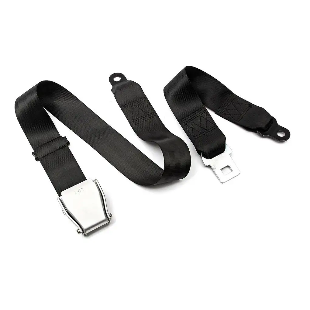 Aviation Seat Belt Spare Part Car Accessories Vehicles Two Point Belts Amusement Park Security Stripe Extender