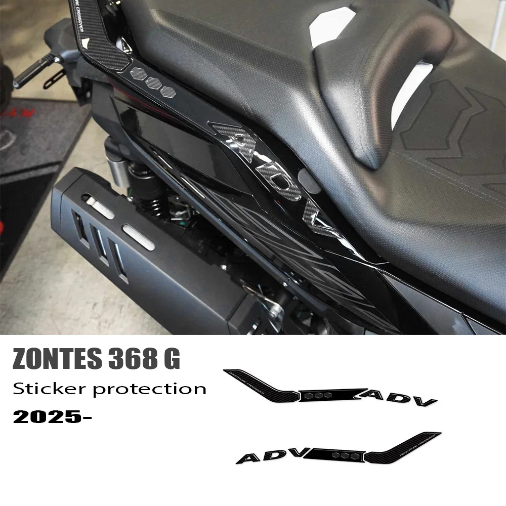 

3D Motorcycle Skateboard Handle Protective Sticker Device for Zontes 368 G Compatible with 2025