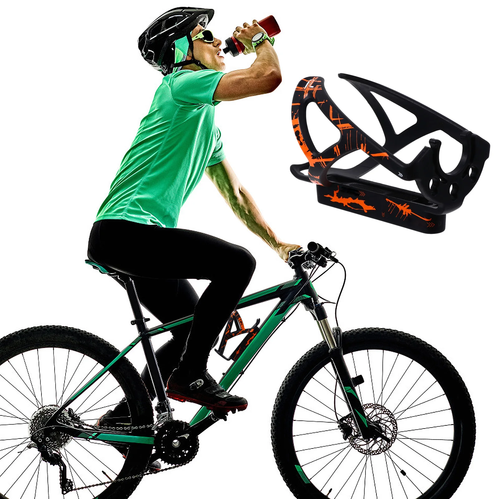 

Bottle Cages for Road Bikes Cradle with Tire Lever Heavy Toddler Water Holder Rack