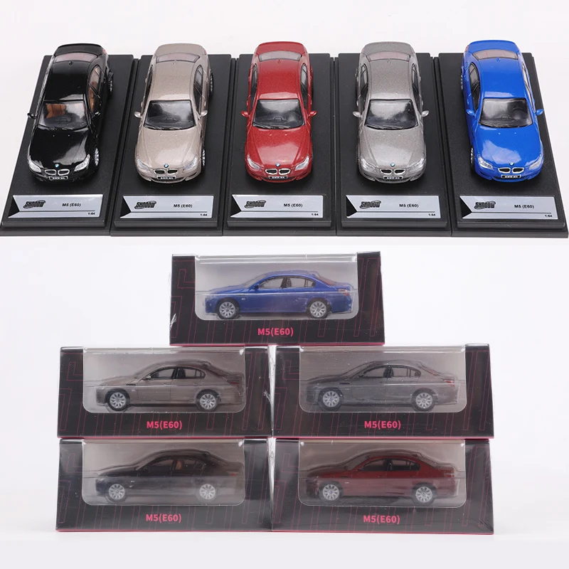 SHADOW 1:64 M5 E60 Alloy Model Car For Six Colors