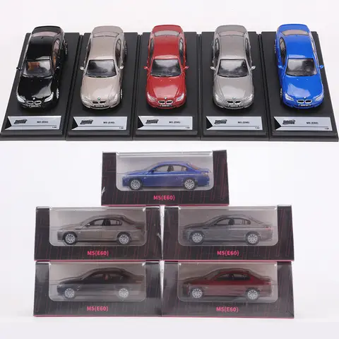 SHADOW 1:64 M5 E60 legeringsmodellbil i sex färger 8 best sales M5 pressgjuten - №1