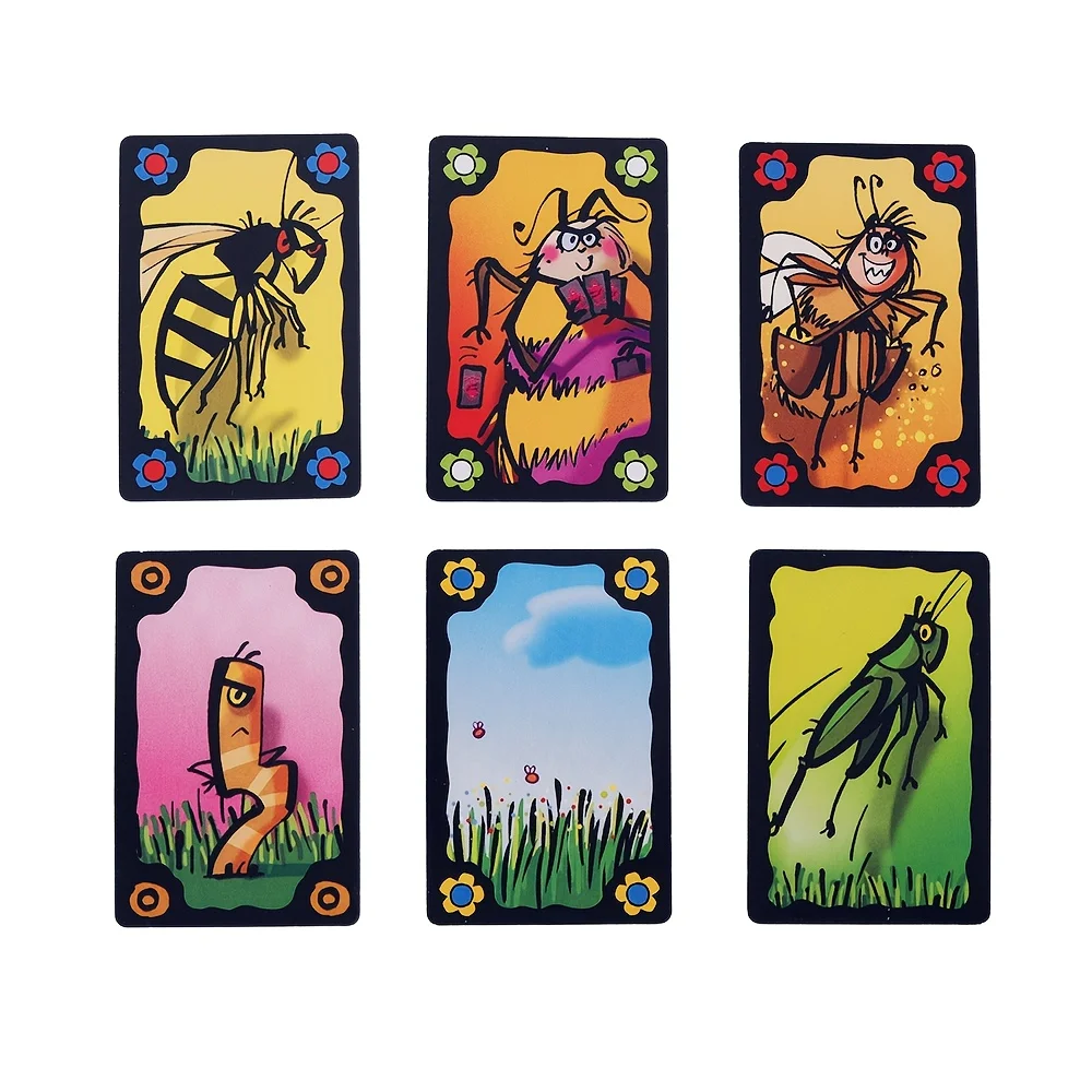 楽しい蜂のデセプションカードゲーム、戦略的トリック、必見のボードゲーム、3～5人用、25分の楽しみ、友達と遊ぶのに最適