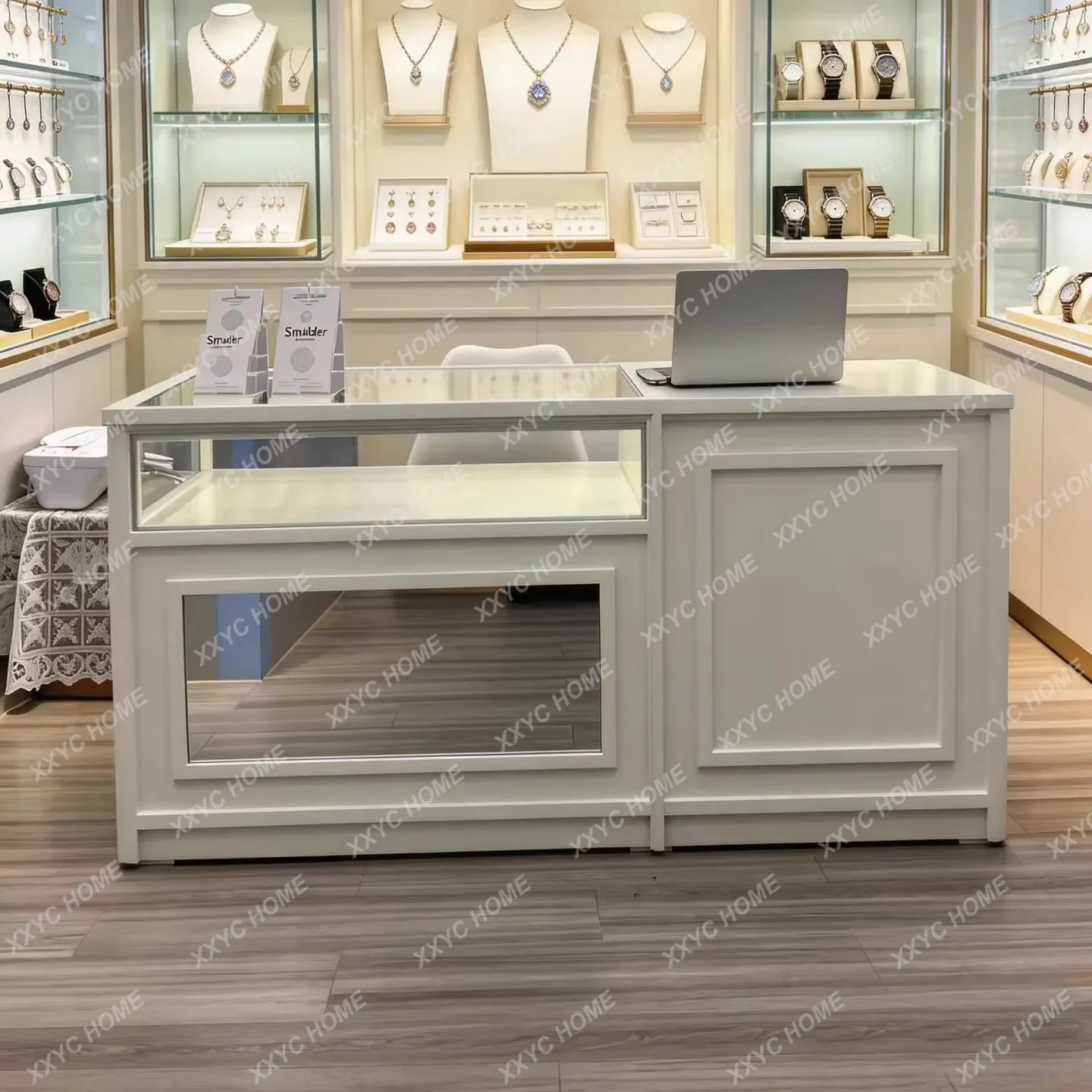 CX  Clothing Shop Reception Desk Cake   Display Cabinet Dessert Shop Shop checkout page