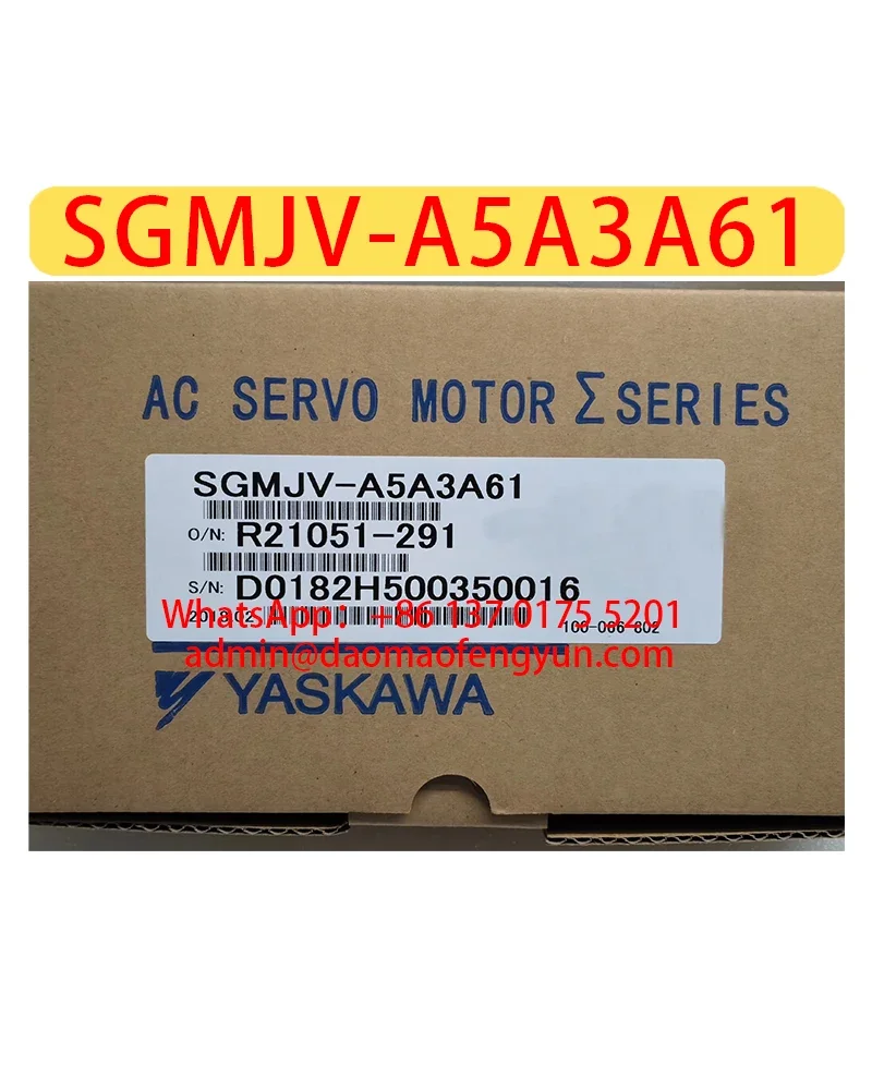 

Brand New SGMJV-A5A3A61 Servo Motor，Fast shipping，SGMJV A5A3A61
