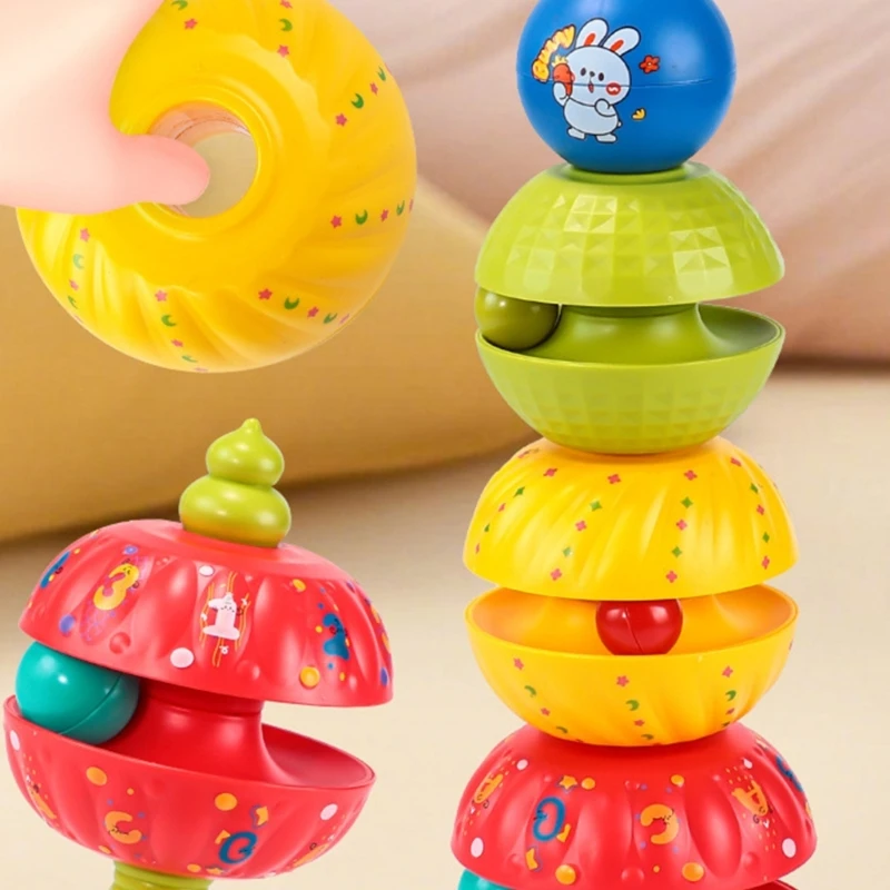 à empiler interactive, jouet d'apprentissage, jouet éducatif pour motricité Fine des tout-petits, 15UB