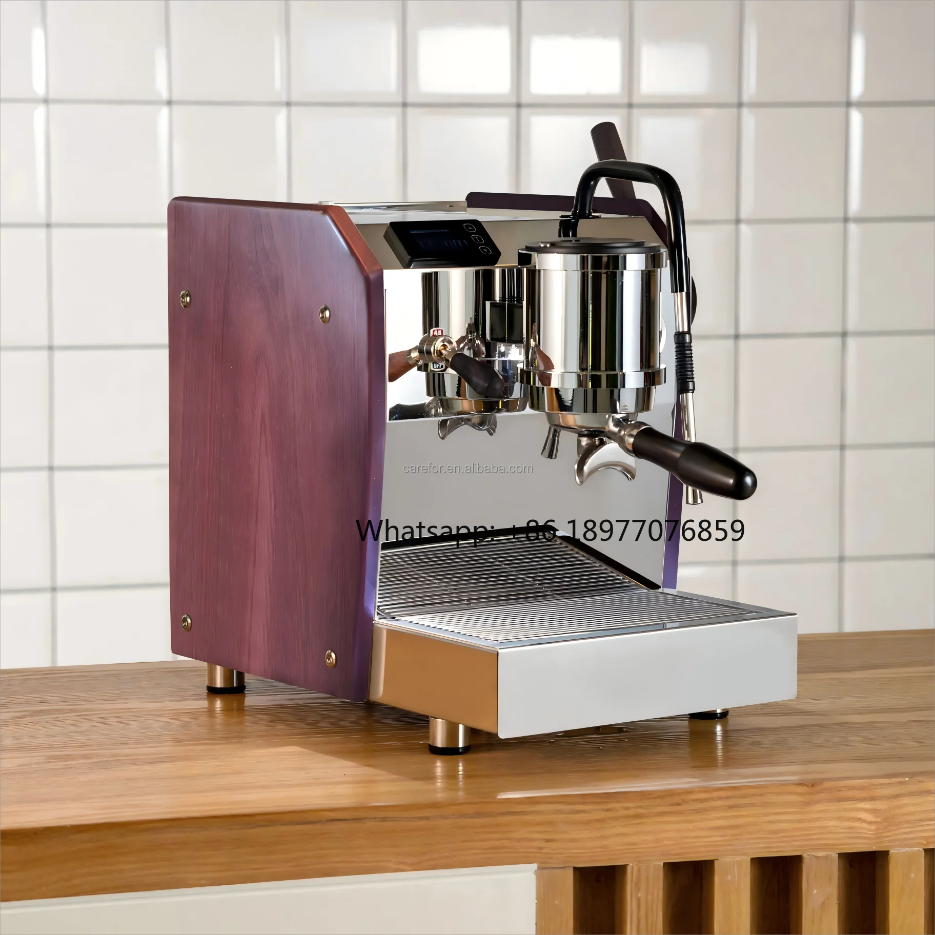 2026 NEWBarista 9 BAR 1 Group 58mm Italian Semi Commercial Coffee Machine Professional Commercial Rocket Manual Espresso
