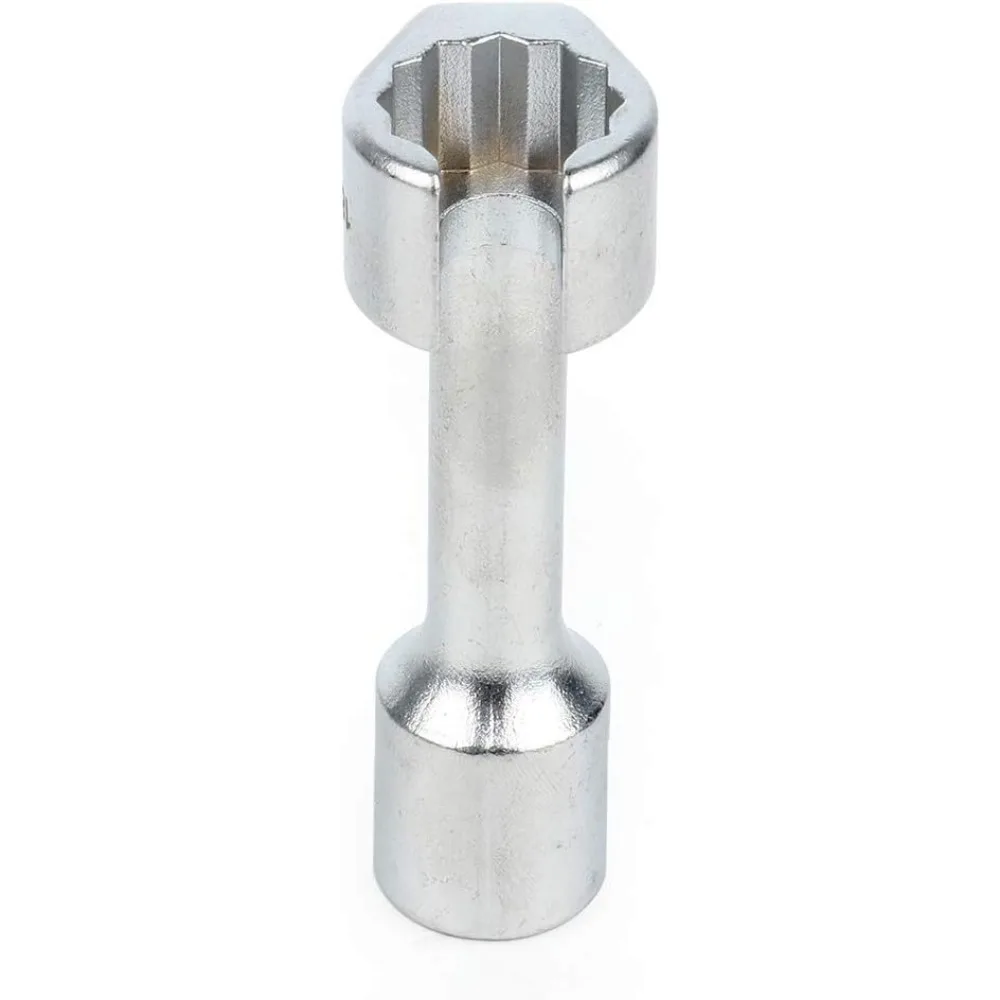 Automotive 6pcs 1/2" Drive Diesel Fuel Injector Line Injection Socket Set 12 14 16 17 18 19mm Compatible for Most Diesel Engines