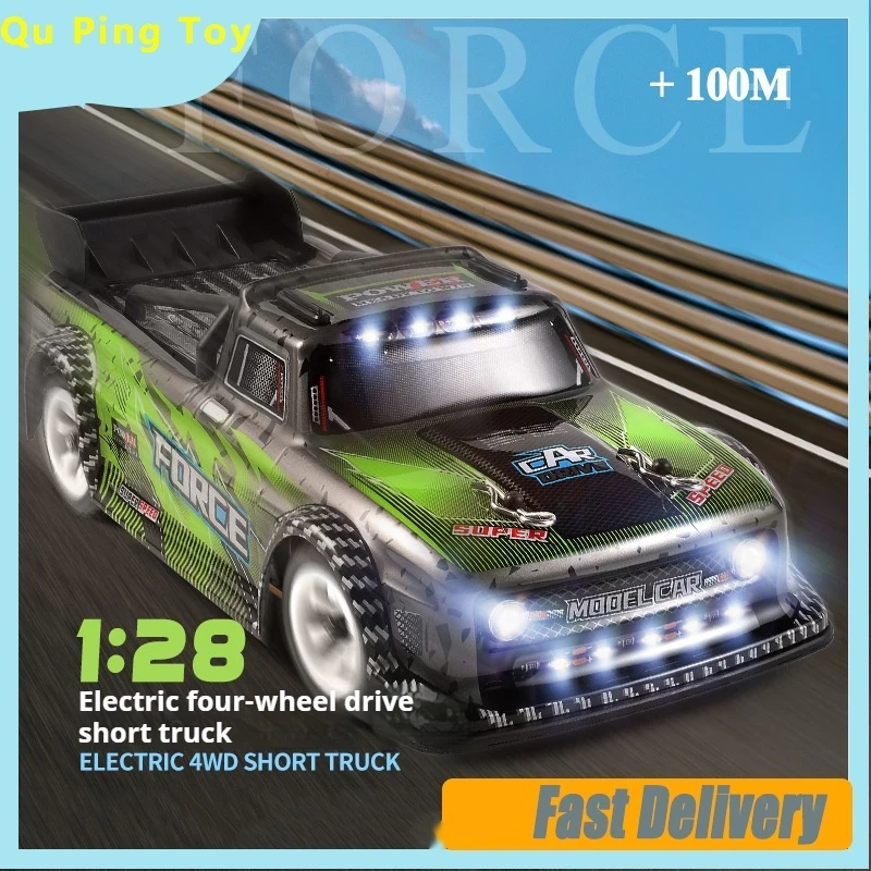 

Weili 1:28 Remote Control Rc High-Speed Four-Wheel Drive Competitive Mosquito Car Adult Electric Racing Model Professional Drift