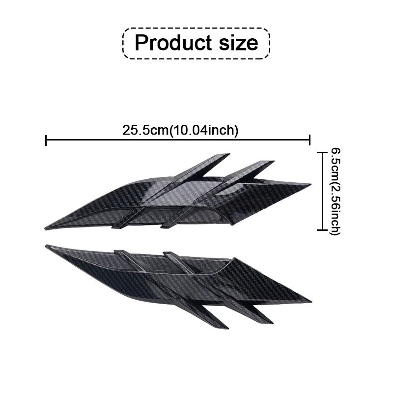 Car Headlight Eyebrow Eyelids Stickers Trim Cover Pair Headlamp Eyebrow Eye Lid Decoration Sticker Front or Rear Multifunctional