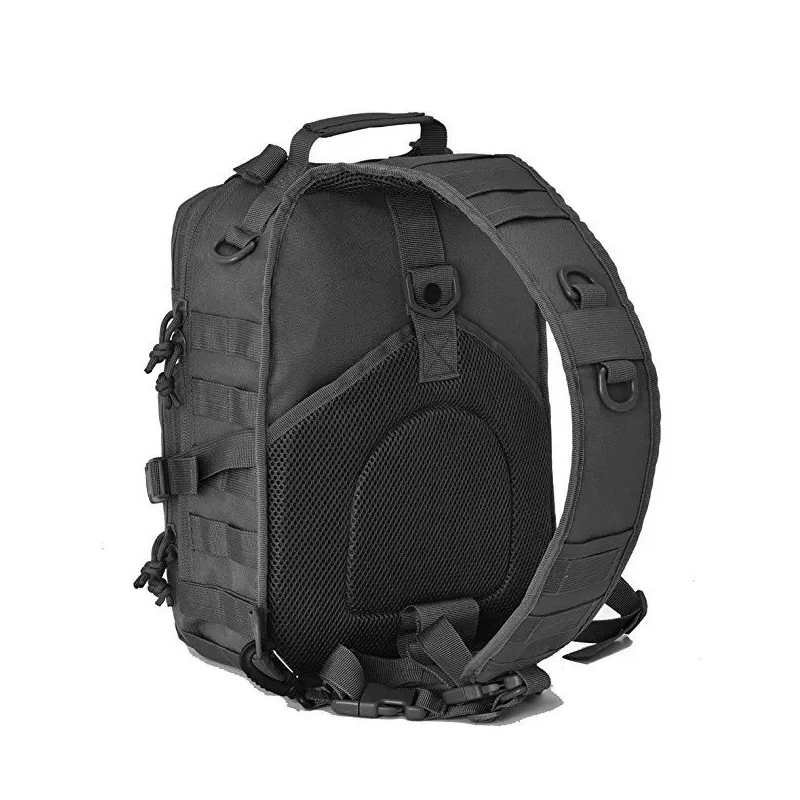 Men Sling Backpack Cross body Chest Bags Rucksack Nylon Military Travel Outdoor Sports Large Capacity Messenger Bag Knapsack