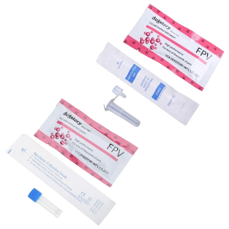 for Cat Parvoviruses Tester for Cat Test Paper Pet Kitten for Health Detection Test Strip For Feline Panleukopenia