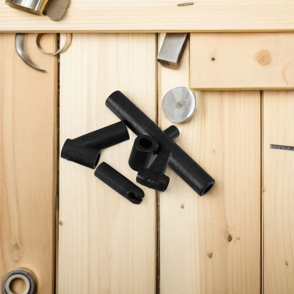 2Sets DIY Kite Frame Connectors Plastic Tee Support Sticks for Building Repair Durable Plastic Kite Accessories for Sports Kites