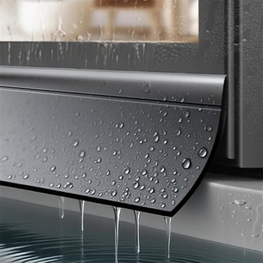 300cm Self Rain Barrier Flexible Rubber Weather Stripping For Window Door Car Sealing Strip Home Improvement Hardware