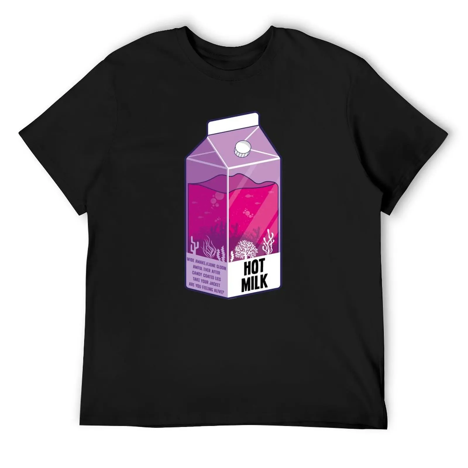 Hot Milk Carton T-Shirt cotton graphic tees rapper graphic tees vintage t shirts anime tshirt mens graphic t-shirts pack