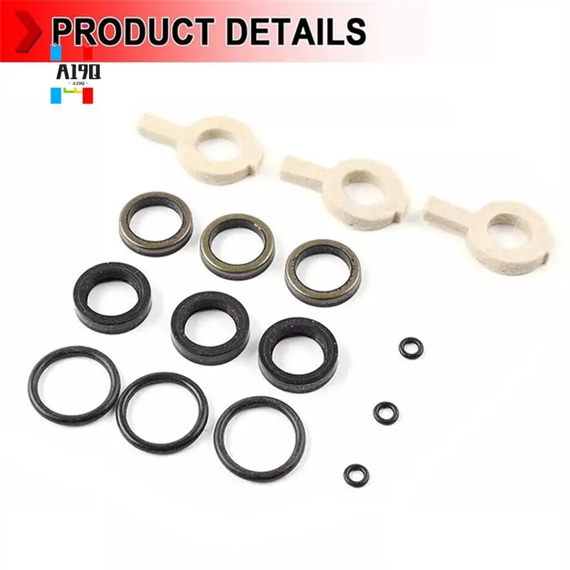 A19Q-3Sets 30623 Seal Kit, Pump Washer Seals Kit Fits For Cat Pump 30 31 34 310 340 350 Model Frame Plunger Pump