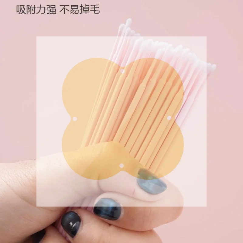 Eyelash Extension Options - Bastoncini Monouso Multicolore per Pulizia con