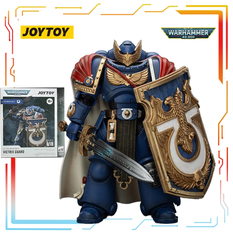JOYTOY Originele Warhammer 40K 1/18 Schaal Afgewerkt Mecha Is Beweegbare Ultramarines Anime Action Figure Model Speelgoed Model voor Jongens
