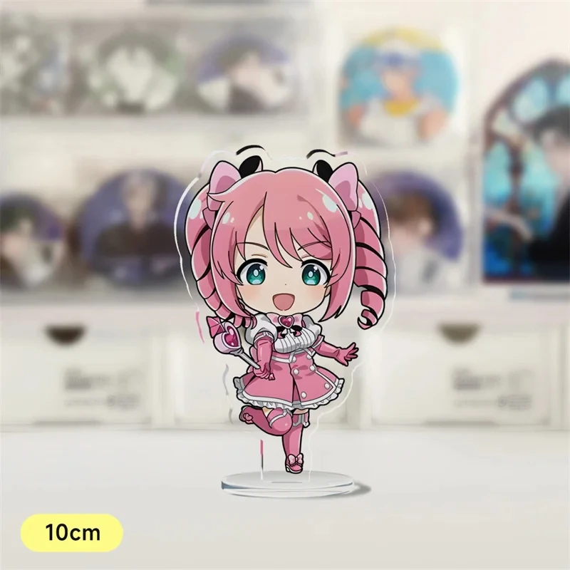 10cm Cute Anime Mahou Shoujo Ni Akogarete Gushing Over Magical Girl Hiiragi Utena Charm AcrylicStand Figure Display Cosplay Gift