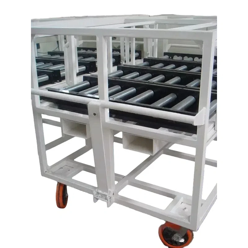 Workshop Utility Tool Trolley Mobile Component Storage Wagon Warehouse Logistics Unpowered Roller Conveyor Vehicle