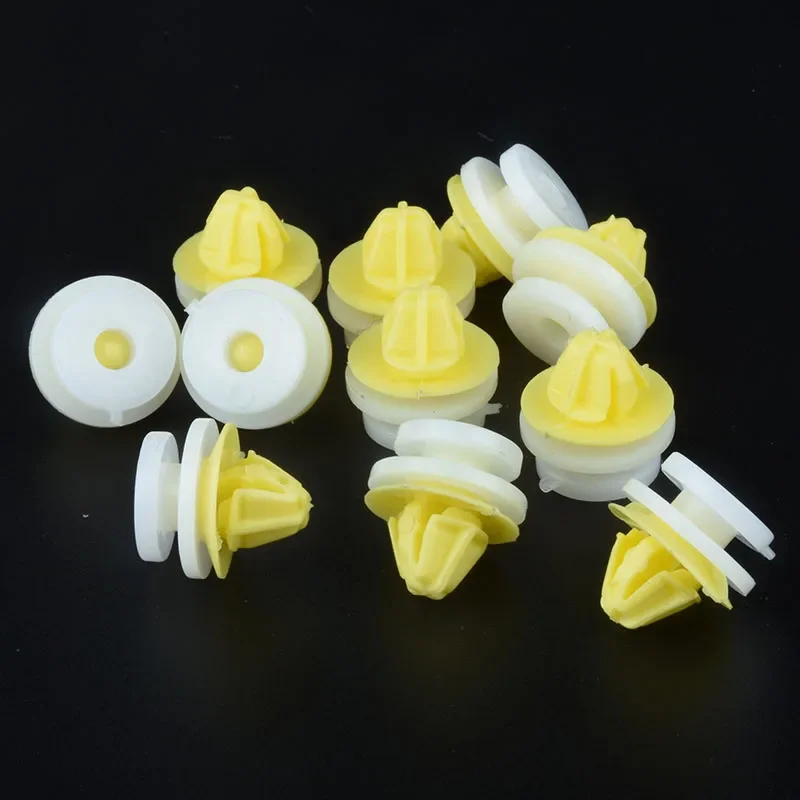 50Pcs Car Interior Door Card Panel Plastic Rivets Clips Auto Fasteners For 7703077250 Clio Megane Scenic Twingo For Renault 8mm