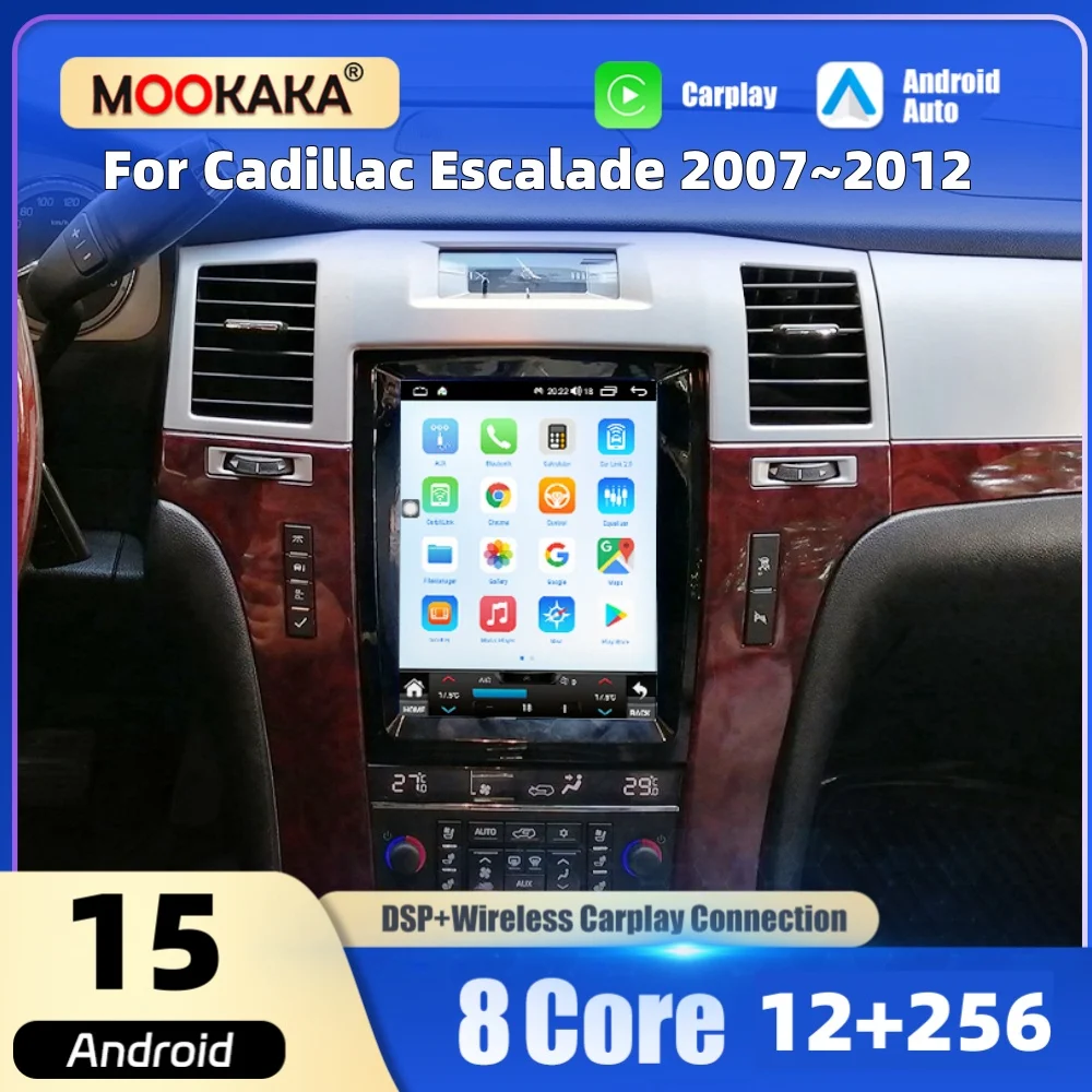 

RHD LHD Car Multimedia Player Android Screen Car Radio For Cadillac Escalade 2007~2012 GPS Navigation CarPlay Auto Head Unit