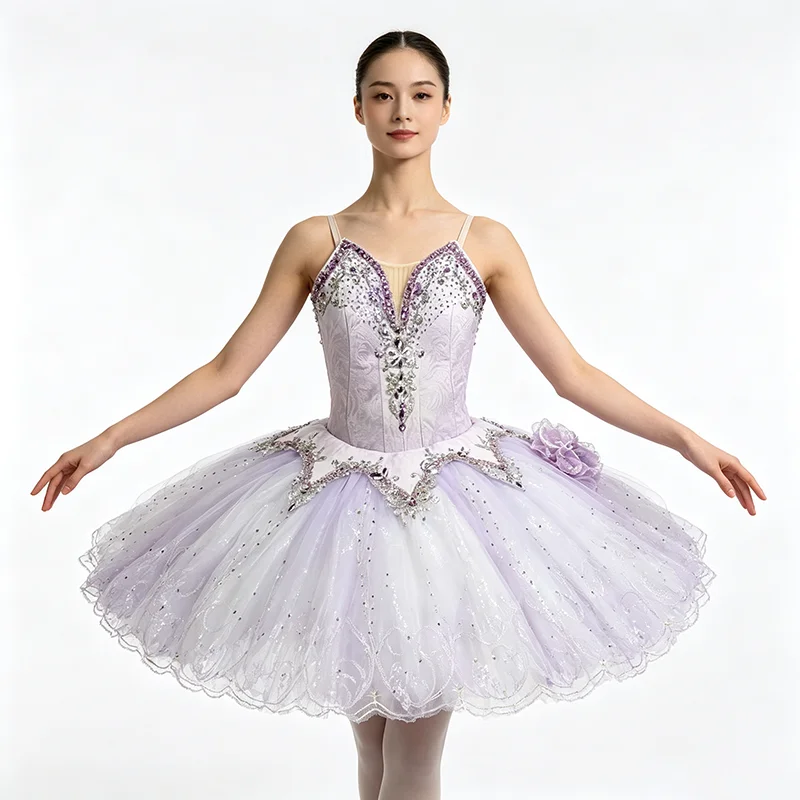 high quality hot selling Unique Design 9 or 12 layers Kid Girls Children Women Adult Performance Wear White Ballet Tutu Costumes