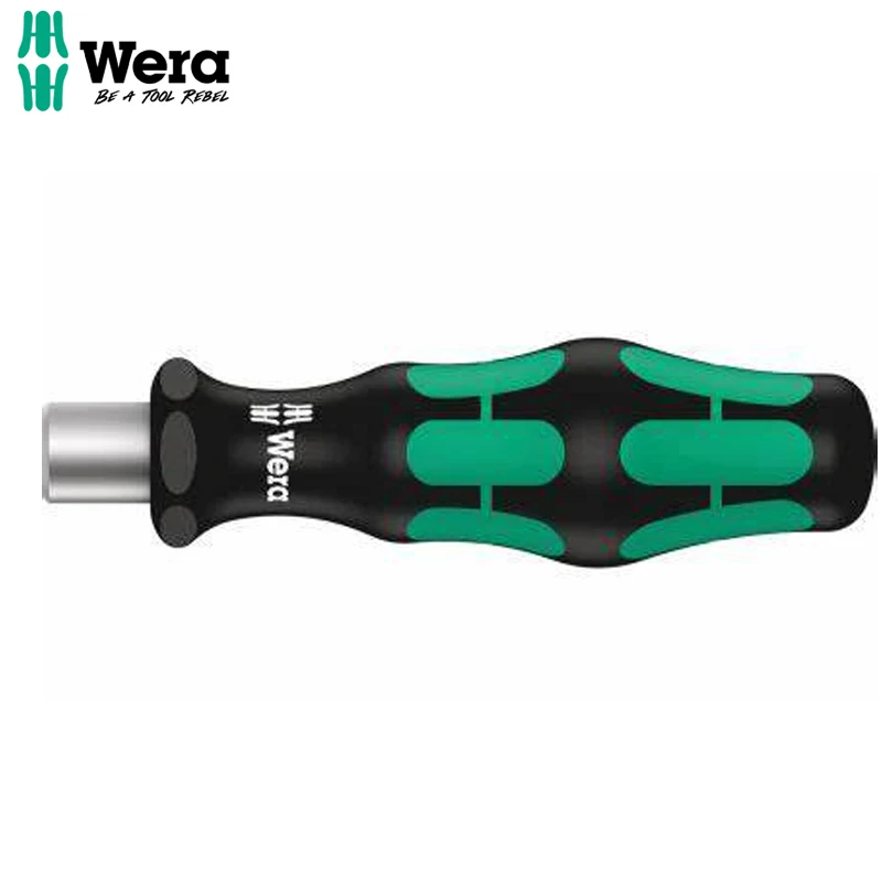 WERA 05051274001 813 Bitholding Screwdriver Kraftform Multi Material Handle With Anti Rolling Protection Convenient And Fast