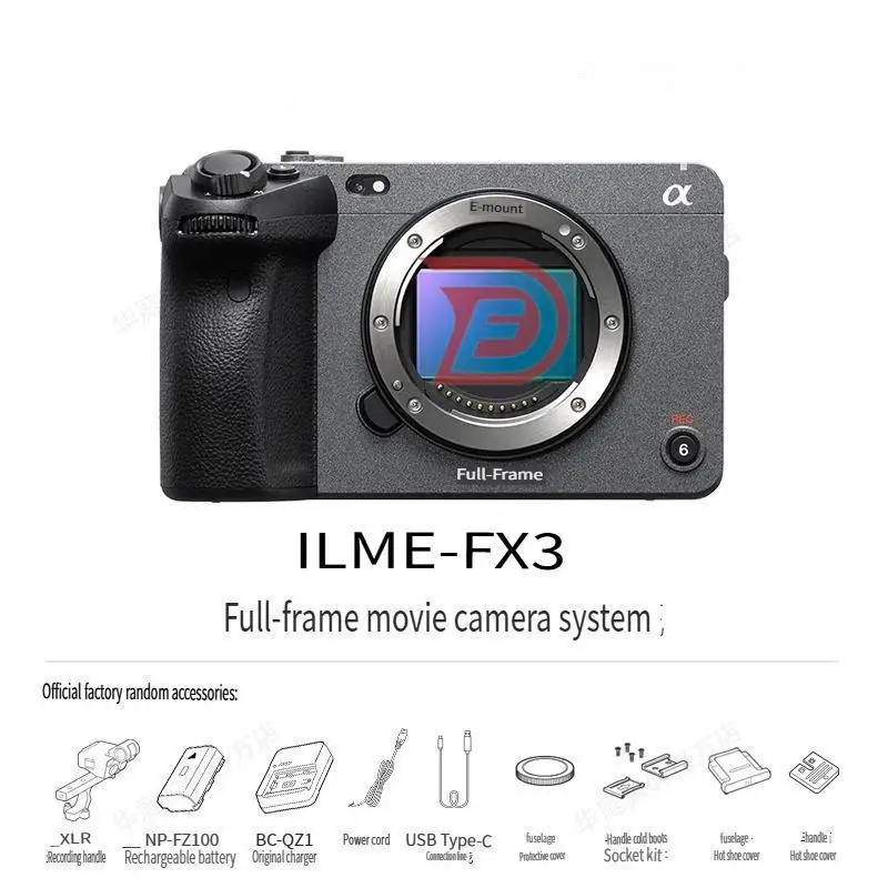 DF Wholesale Used Professional 4K Camera For ILME-FX3 Fx30 Fx6 Fx9 Camera Full-frame Movie 4k 6k 8k Camera