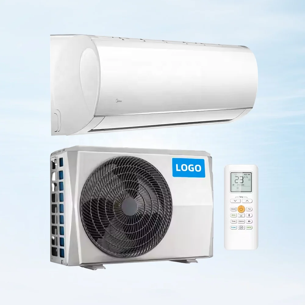 9000-24000 BTU Split System Air Conditioners, Wall Mounted Smart AC Unit with Heating & Cooling for Home and Office